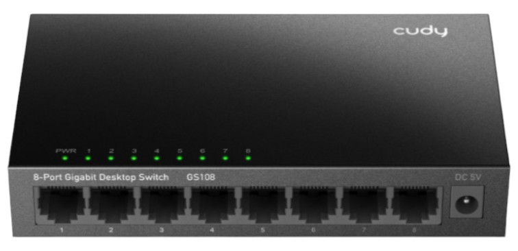 Коммутатор локальной сети (Switch) Cudy GS108 - Фото 1