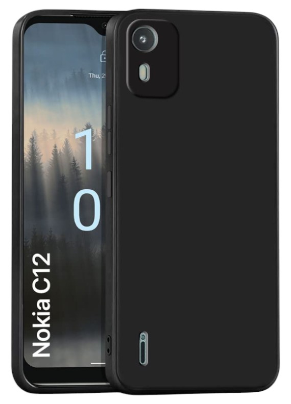 Чехол для смартфона BeCover for Nokia C12 Black (711777) - Фото 1