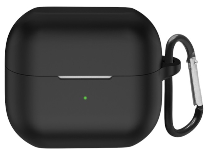 Чехол для наушников Armorstandart Silicone Case for Samsung Galaxy Buds 3 / 3 Pro Black (ARM79972) - Фото 1