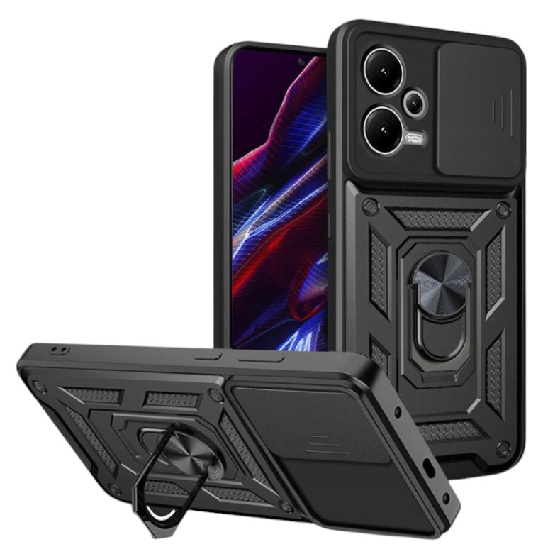 Чехол для смартфона BeCover Military for Xiaomi Redmi Note 12 5G/ Xiaomi Poco X5 5G Black (709124) - Фото 1