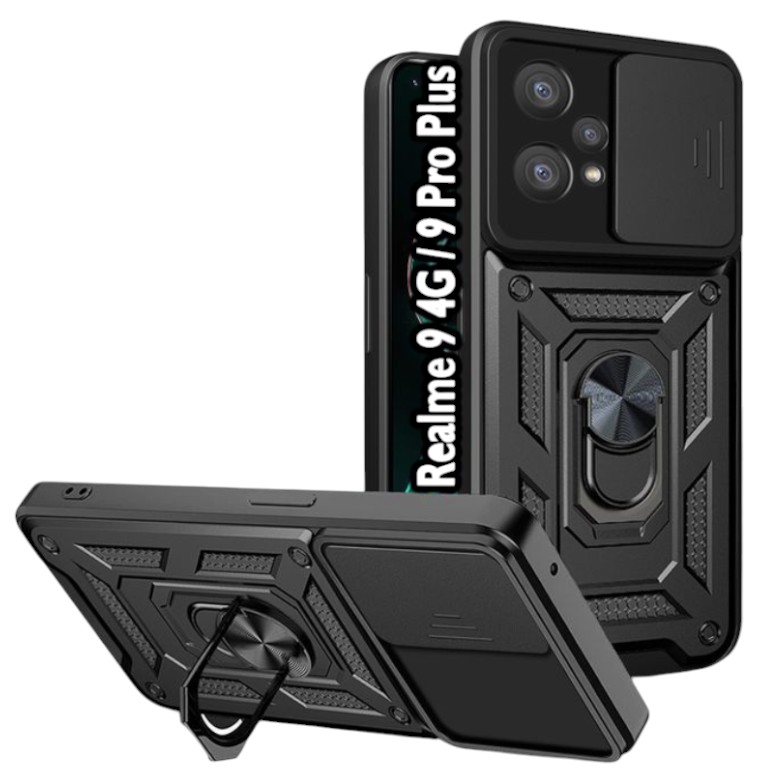 Чехол для смартфону BeCover Military for Realme 9 4G / 9 Pro Plus Black (709562) - Фото 1