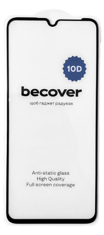 Защитное стекло для смартфона BeCover for Realme Note 50 10D Black (711669) - Фото 1