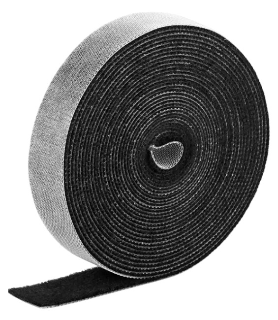 Органайзер для зберігання кабелів UGREEN LP124 20mm Cable Tie Band 5m Black (40356) - Фото 1