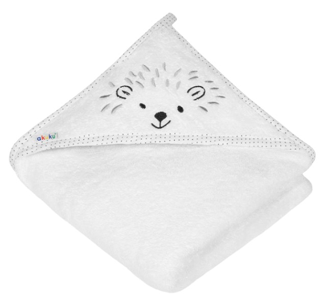 Купить Полотенце махровое детское Akuku Ёжик (A0661) - Фото 1 Полотенце махровое детское Akuku Ёжик (A0661) - Фото 1