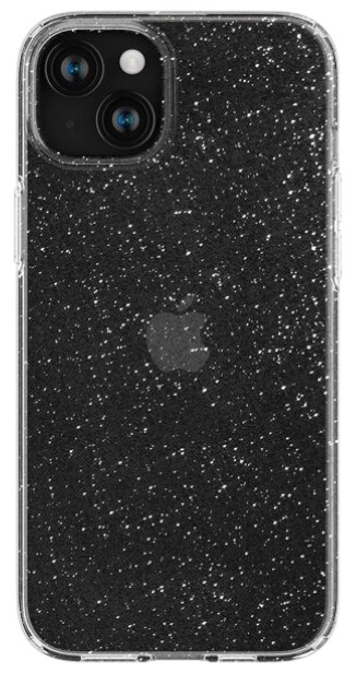 Чохол для смартфону Spigen for Apple iPhone 15 Liquid Crystal Glitter, Crystal Quartz (ACS06788) - Фото 1