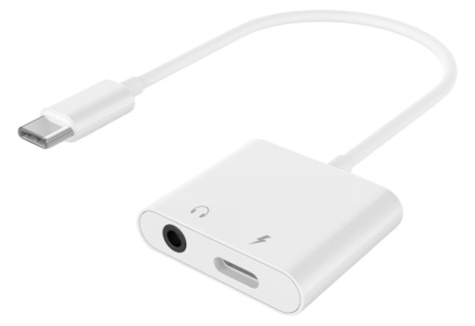Переходник аудио Cablexpert USB-C 3.5 mm + USB-C (A-CM-3.5FP-01) - Фото 1