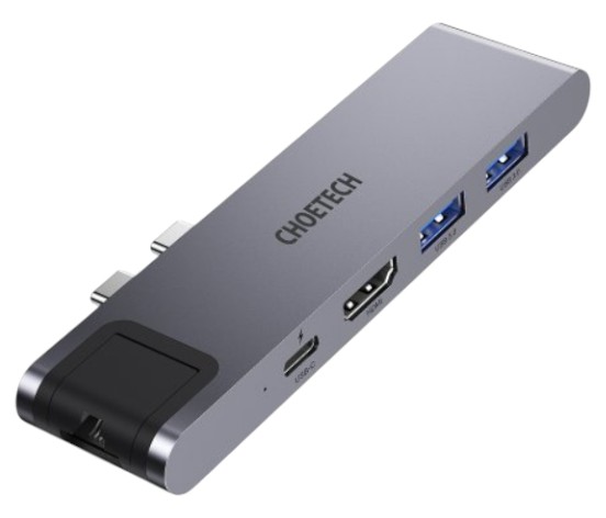 Хаб USB Choetech 7-в-1 (HUB-M24) - Фото 1