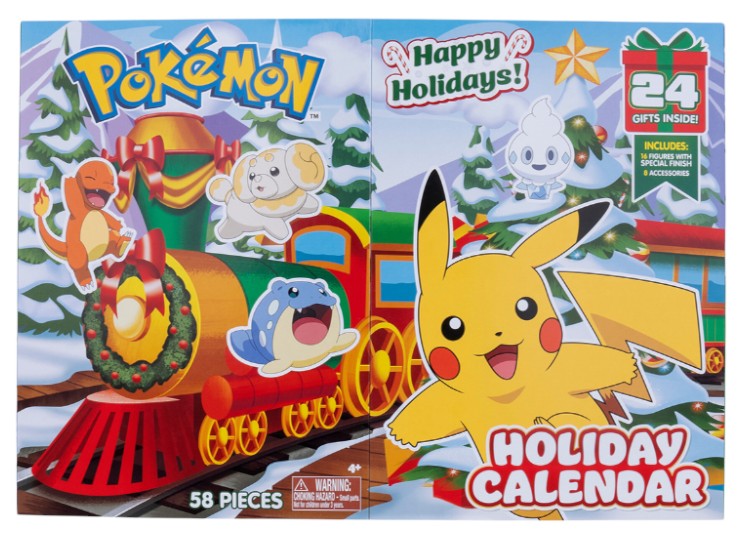 Набор игровых фигурок Pokemon АДВЕНТ-КАЛЕНДАРЬ (PKW3623) - Фото 1