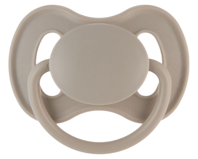 Круглая пустышка Canpol babies 0-6 мес NUDE - бежевая (23/223_bei) - Фото 1