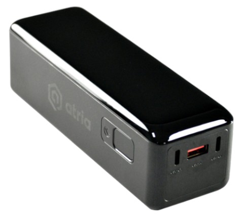 Батарея мобильная ATRIA Powerbank USB-C 30000mAh 160W (WPD-160S) - Фото 1