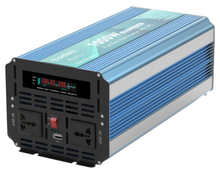 Інвертор автомобільний Choetech 12V 220V 1000W  (INV-C1000WUPS-EU) - Фото 1