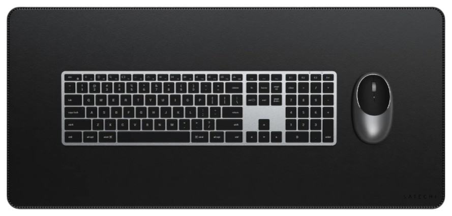 Коврик для мыши Satechi Vegan Leather Premium Desk Mat Black (ST-LPDMK) - Фото 1
