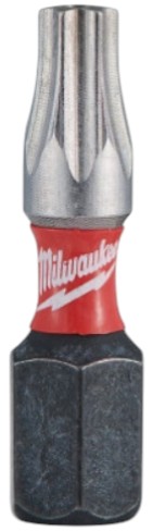 Бита для отвертки Milwaukee Shockwave TX BO20 25 мм 2 шт. (4932471582) - Фото 1