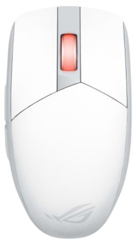 Мышь беспроводная игровая Asus ROG Strix Impact III, RGB, WL/BT, White (90MP03D0-BMUA10) - Фото 1