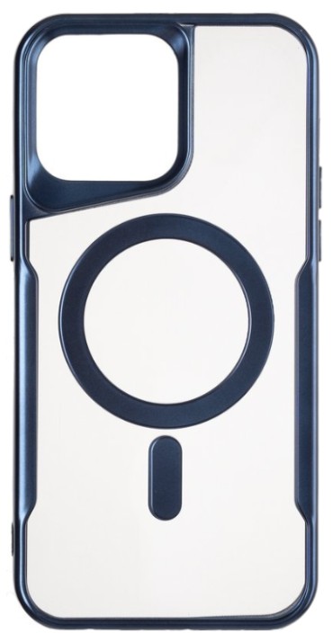 Чехол для смартфона Gelius Casual Frame Case MagSafe for iPhone 16 Pro Max Deep Blue (99598) - Фото 1