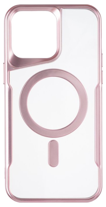 Чехол для смартфона Gelius Casual Frame Case MagSafe for iPhone 16 Rose Gold (99591) - Фото 1