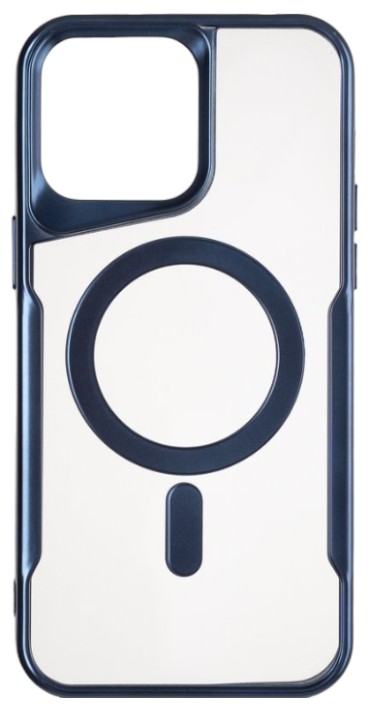 Чохол для смартфону Gelius Casual Frame Case MagSafe for iPhone 12 Pro Max Deep Blue (98555) - Фото 1