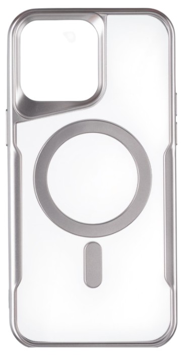 Чохол для смартфону Gelius Casual Frame Case MagSafe for iPhone 12 Pro Max Titanium (98567) - Фото 1