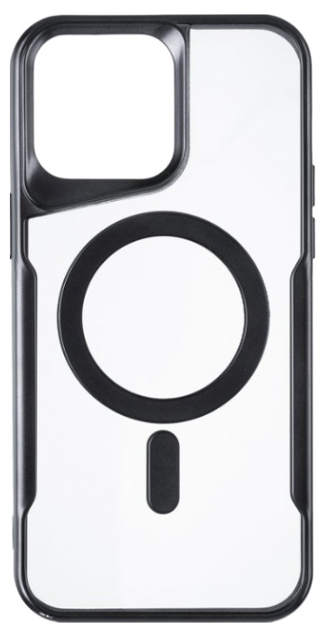 Чохол для смартфону Gelius Casual Frame Case MagSafe for iPhone 12/12 Pro Black (98542) - Фото 1