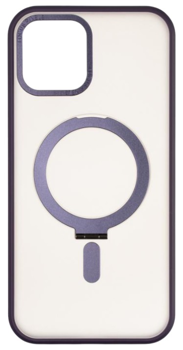 Чохол для смартфону Gelius Bumper Case MagSafe Stand for iPhone 12/12 Pro Violet (92883) - Фото 1
