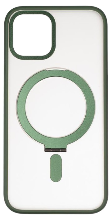 Чохол для смартфону Gelius Bumper Case MagSafe Stand for iPhone 12/12 Pro Green (94460) - Фото 1