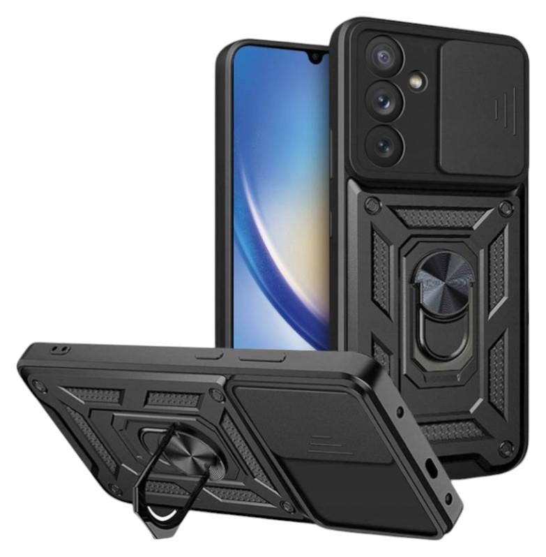 Чехол для смартфона BeCover Military for Samsung Galaxy A15 4G SM-A155/A15 5G SM-A156 Black (710749) - Фото 1