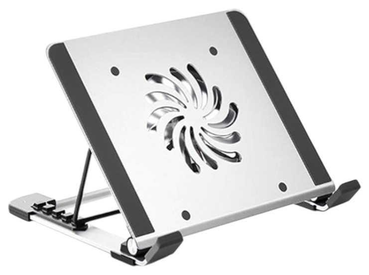 Підставка під ноутбук охолоджуюча BeCover BC-P3 Silver (710073) - Фото 1