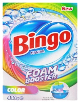 Стиральный порошок Bingo 400 г Colors (8690536920617) - Фото 1