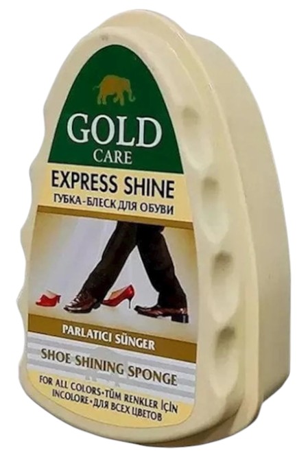 Губка для обуви Goldcare бесцветная (8697704019623) - Фото 1