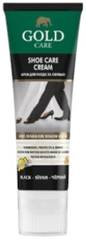 Краска для обуви Goldcare 80 мл черная (8697704011757) - Фото 1
