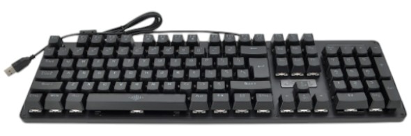 Клавиатура проводная игровая Jedel KL89 Black - Фото 1