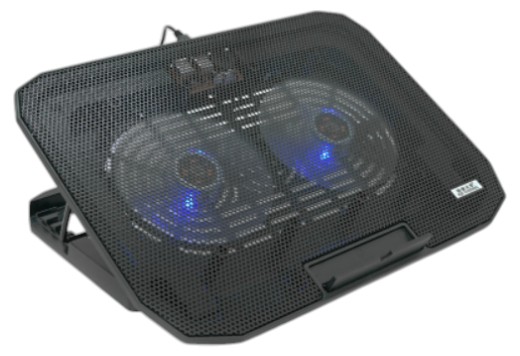 Підставка під ноутбук охолоджуюча IceCoorel N106 10-18" Black - Фото 1