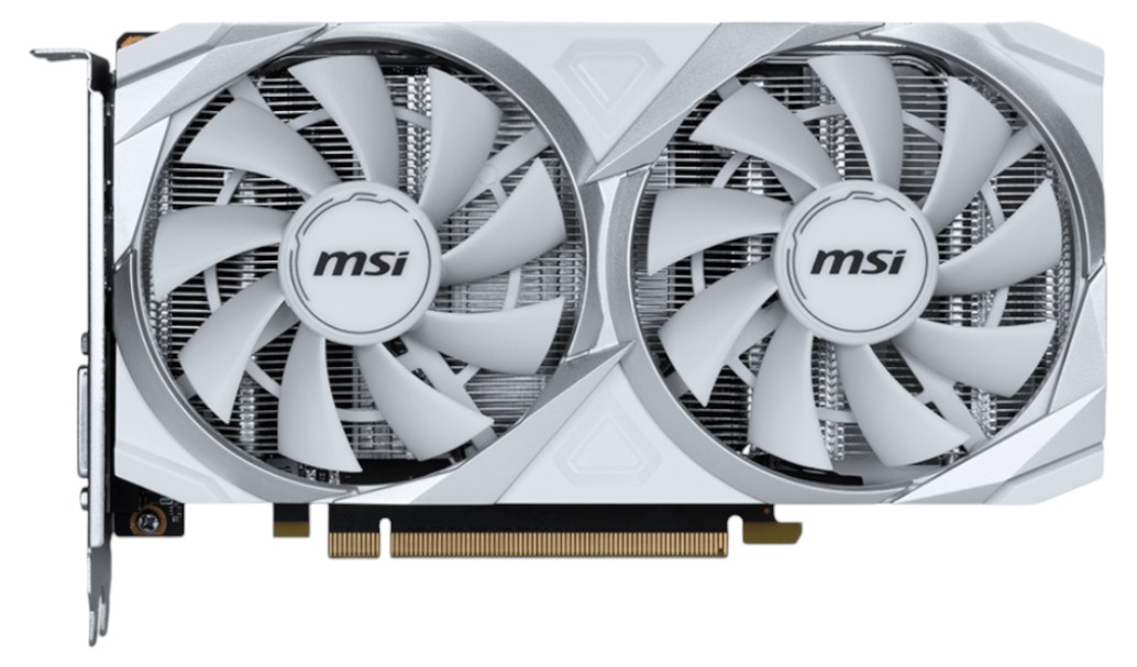 Відеокарта MSI Nvidia GeForce RTX 3050 VENTUS 2X XS WHITE 8G OC - Фото 1