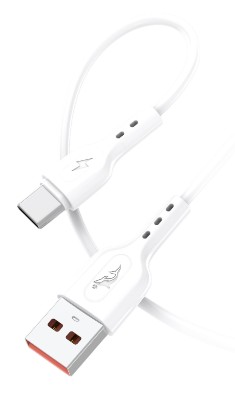 Кабель синхронізації даних SkyDolphin S66T USB - USB Type-C (M/M) 1m White (SDUSB-000649) - Фото 1