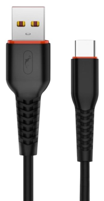 Кабель синхронізації даних SkyDolphin S54T Soft USB - USB Type-C (M/M) 1m Black (SDUSB-000430) - Фото 1
