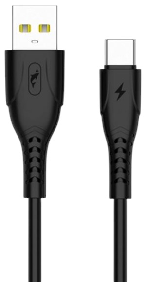 Кабель синхронізації даних SkyDolphin S08T USB - USB Type-C (M/M) 1m Black (SDUSB-000563) - Фото 1