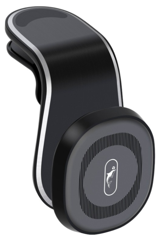 Автодержатель SkyDolphin SH02 360 Rotation Air Outlet Magnetic Holder Black (SDAT-000085) - Фото 1