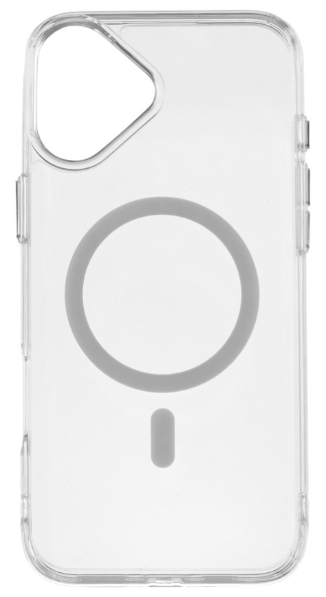 Чехол для смартфона 2E Basic for iPhone 16 Plus, Transparent MagSafe Cover Clear (2E-IPH-16PL-OCLS-CL) - Фото 1
