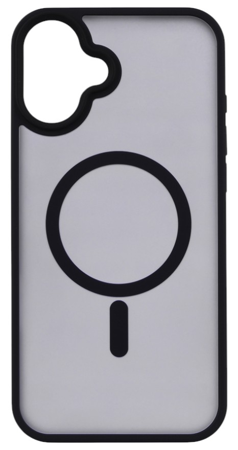Чехол для смартфона 2E Basic for iPhone 16, Soft Touch MagSafe Cover, Dark Blue (2E-IPH-16-OCLS-DL) - Фото 1