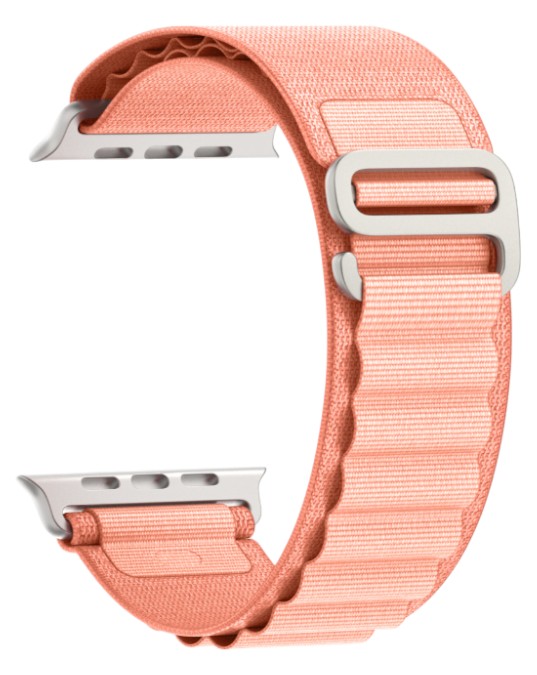 Ремешок для смарт-часов Armorstandart Alpina Band for Apple Watch 49/46/45/44/42 (Series 1-3) Peach (ARM81051) - Фото 1