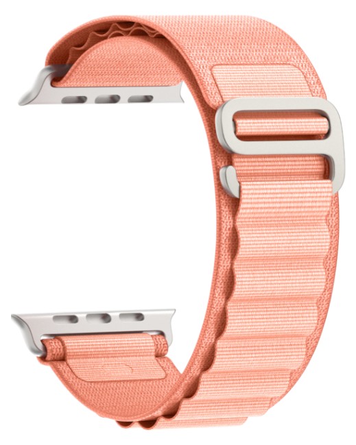 Ремешок для смарт-часов Armorstandart Alpina Band for Apple Watch 42 (Series 10)/41/40/38 Peach (ARM81050) - Фото 1