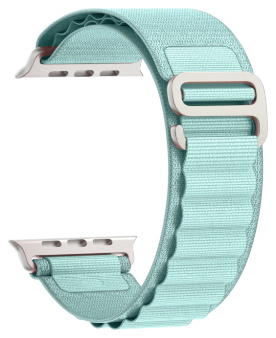 Ремешок для смарт-часов Armorstandart Alpina Band for Apple Watch 49/46/45/44/42 (Series 1-3) Light Blue (ARM81049) - Фото 1