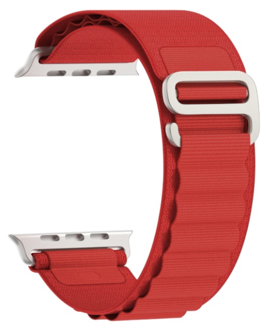 Ремешок для смарт-часов Armorstandart Alpina Band for Apple Watch 42 (Series 10)/41/40/38 Red (ARM81046) - Фото 1