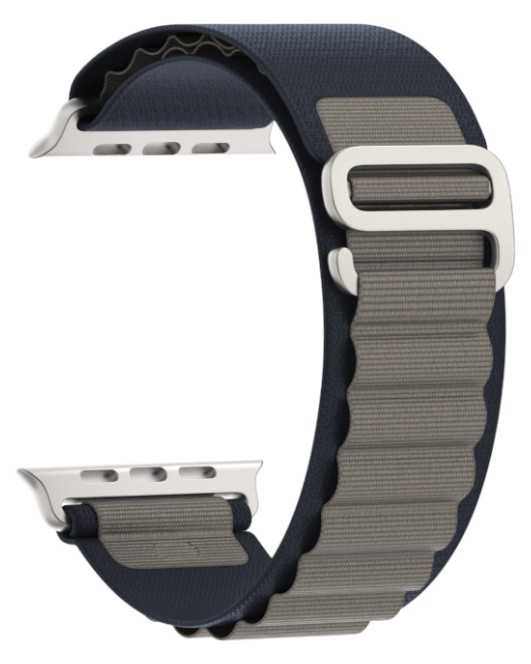 Ремешок для смарт-часов Armorstandart Alpina Band for Apple Watch 49/46/45/44/42 (Series 1-3) Blue (ARM81041) - Фото 1