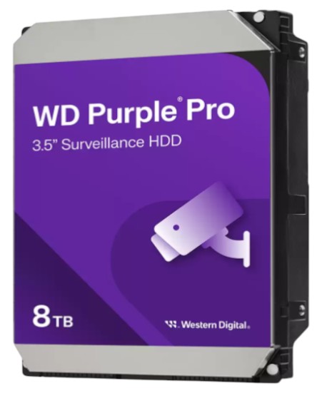 Жесткий диск внутренний Western Digital Purple Pro 8TB (WD8002PURP) - Фото 1