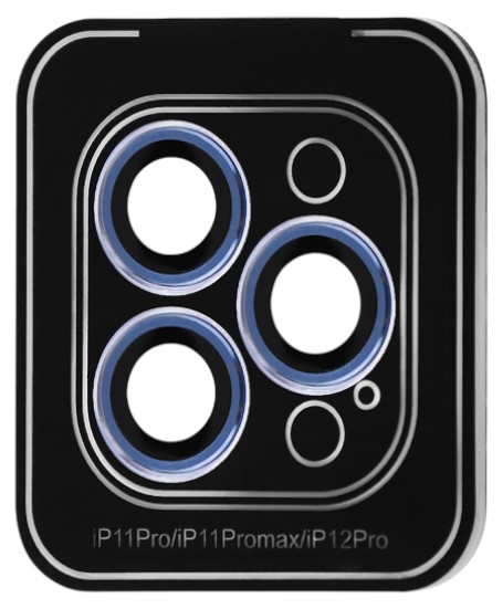 Защитное стекло для смартфона Proove для камеры Achilles iPhone 11 Pro/11 Pro Max/12 Pro Blue (CPPAIP12P008) - Фото 1