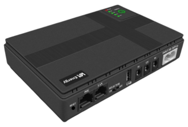 Источник бесперебойного питания VIA Energy Mini UPS 36W 3.0 12000mAh - Фото 1