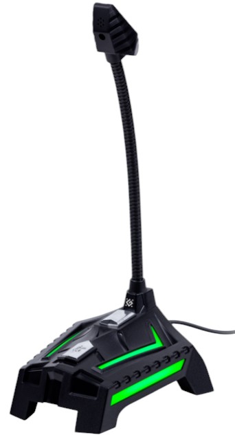 Микрофон для компьютера проводной Defender Ring GMC 150 USB LED (64615) - Фото 1