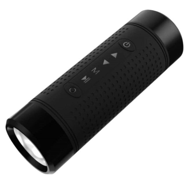 Портативная акустика Jakcom OS2 bicycle headlamp & power bank 5200 mAh Black (jkmkpbos2b) - Фото 1