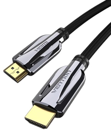 Кабель HDMI Vention HDMI - HDMI v.2.1 (M/M) 1.5m Black (AALBG) - Фото 1